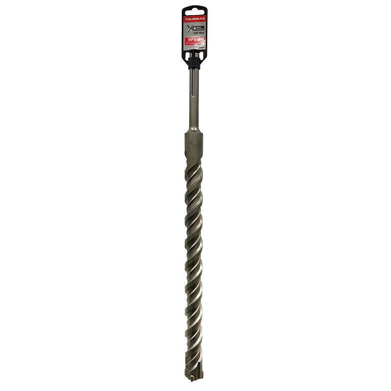 Truwerx 24-Inch SDS Max 4-Cutter Rotary Hammer Drill Bit