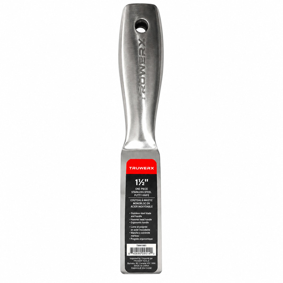 Truwerx Stainless Steel Flexible Putty Knife