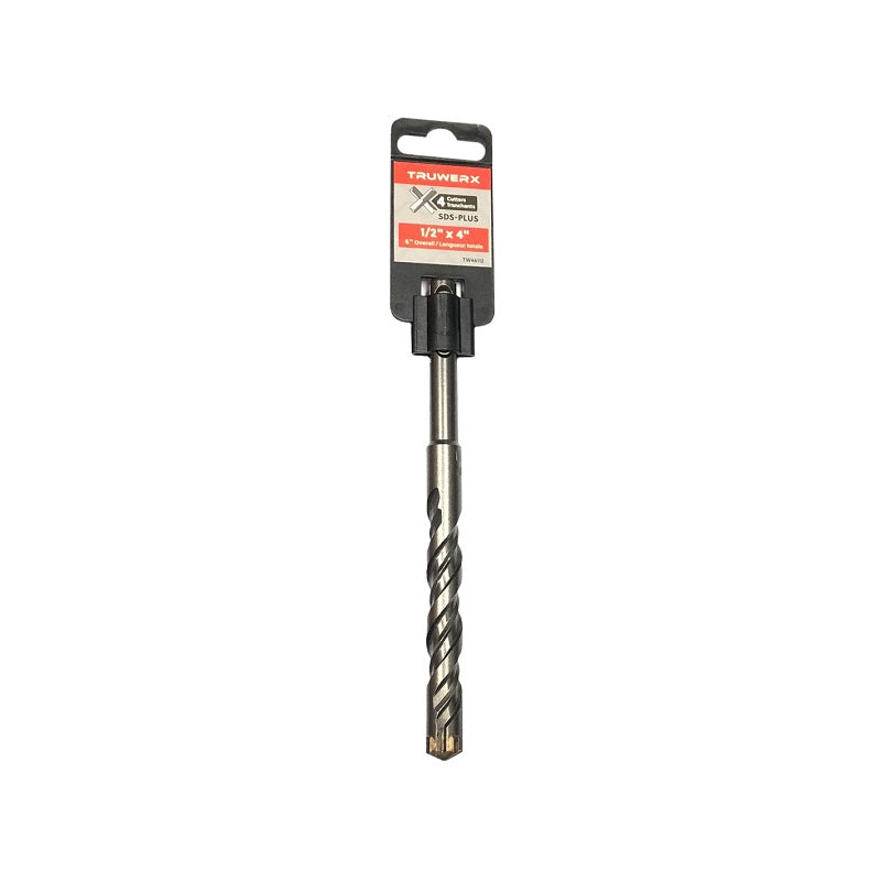 Truwerx SDS Plus 4-Cutter Rotary Hammer Drill Bit