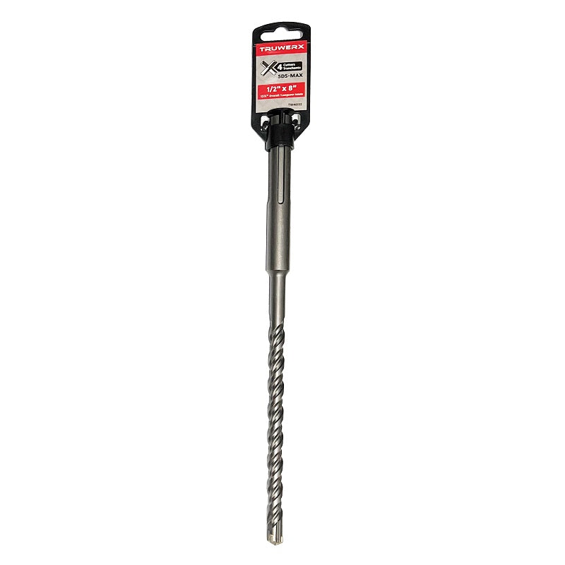 Truwerx 13-1/2-Inch SDS Max 4-Cutter Rotary Hammer Drill Bit