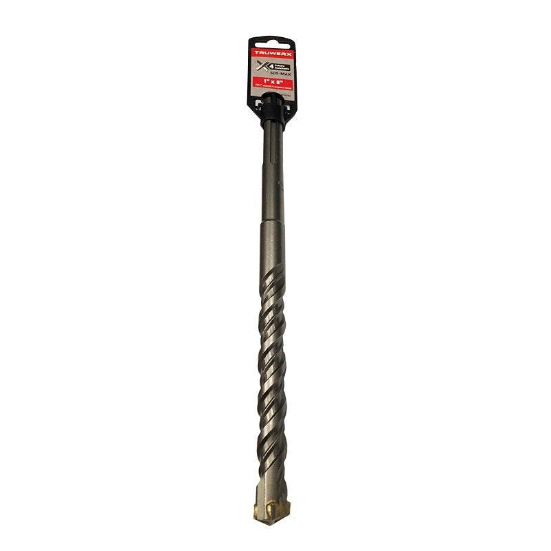 Truwerx 13-1/2-Inch SDS Max 4-Cutter Rotary Hammer Drill Bit