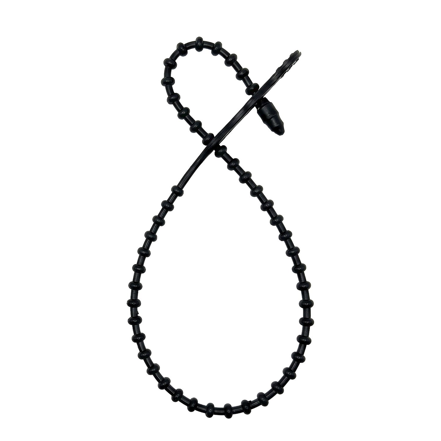 Truwerx 100pc 12in Reusable Beaded Cable Ties - alternate view