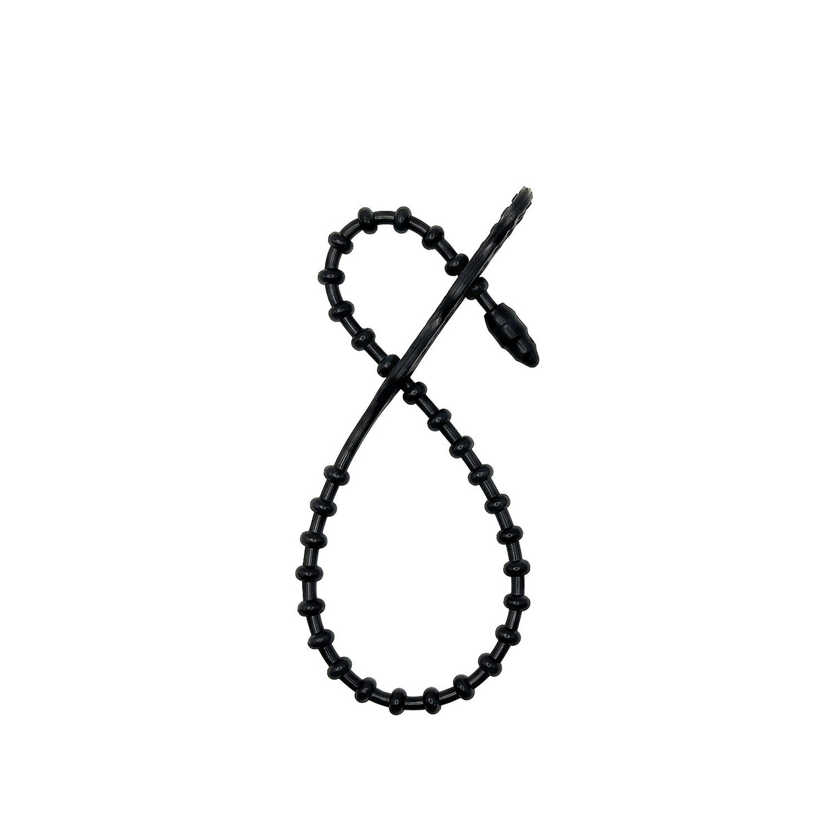 Truwerx 100pc 8in Reusable Beaded Cable Ties - alternate view