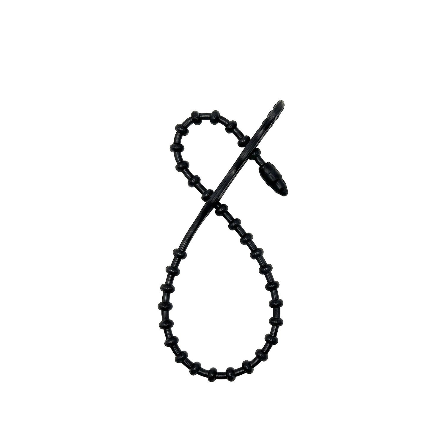 Truwerx 100pc 8in Reusable Beaded Cable Ties - alternate view