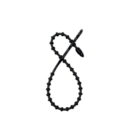 Truwerx 100pc 8in Reusable Beaded Cable Ties - alternate view