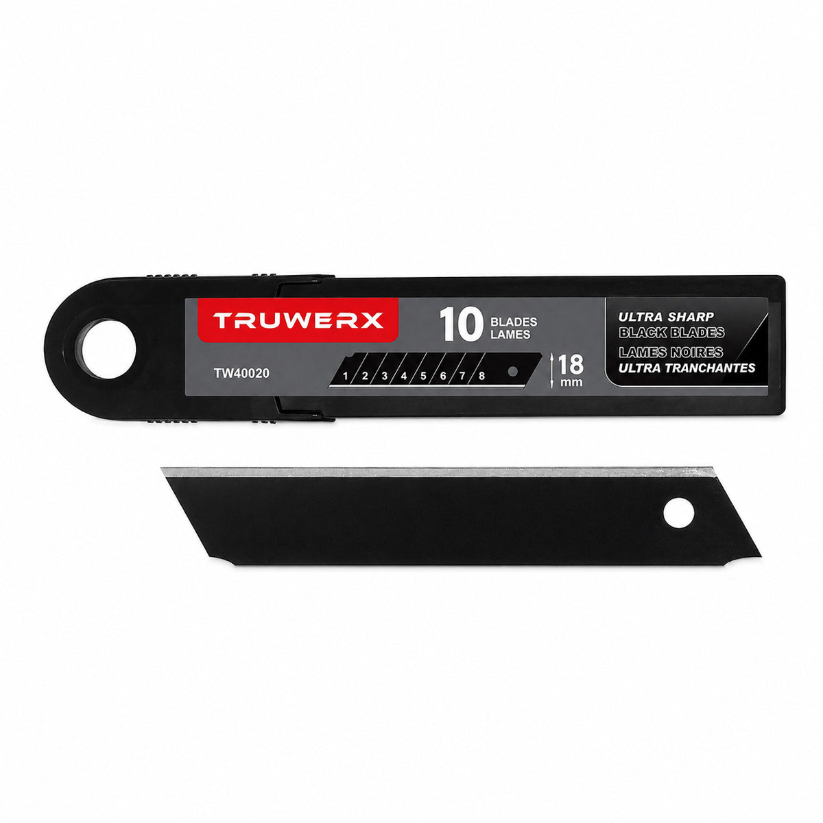 Truwerx 18mm Heavy-Duty Snap-Off Replacement Blades