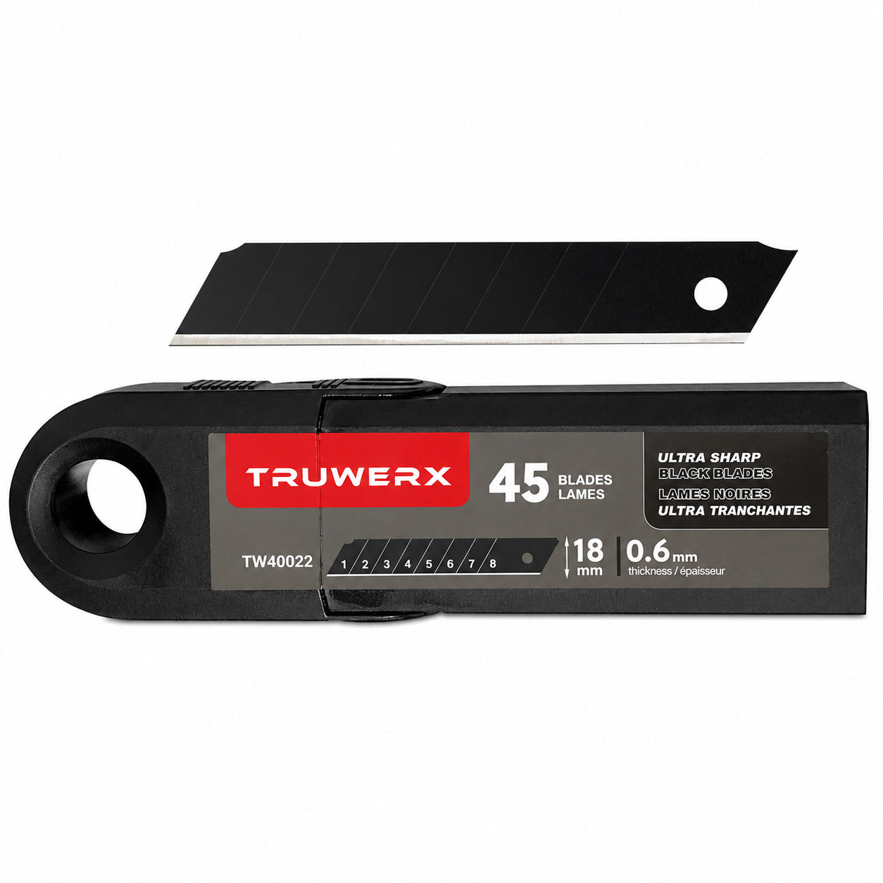 Truwerx 18mm Heavy-Duty Snap-Off Replacement Blades