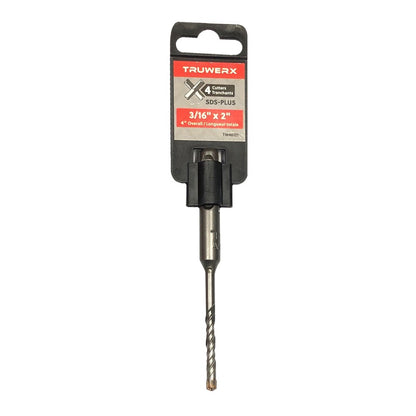 Truwerx SDS Plus 4-Cutter Rotary Hammer Drill Bit