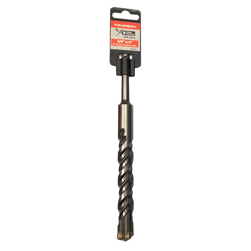Truwerx SDS Plus 4-Cutter Rotary Hammer Drill Bit