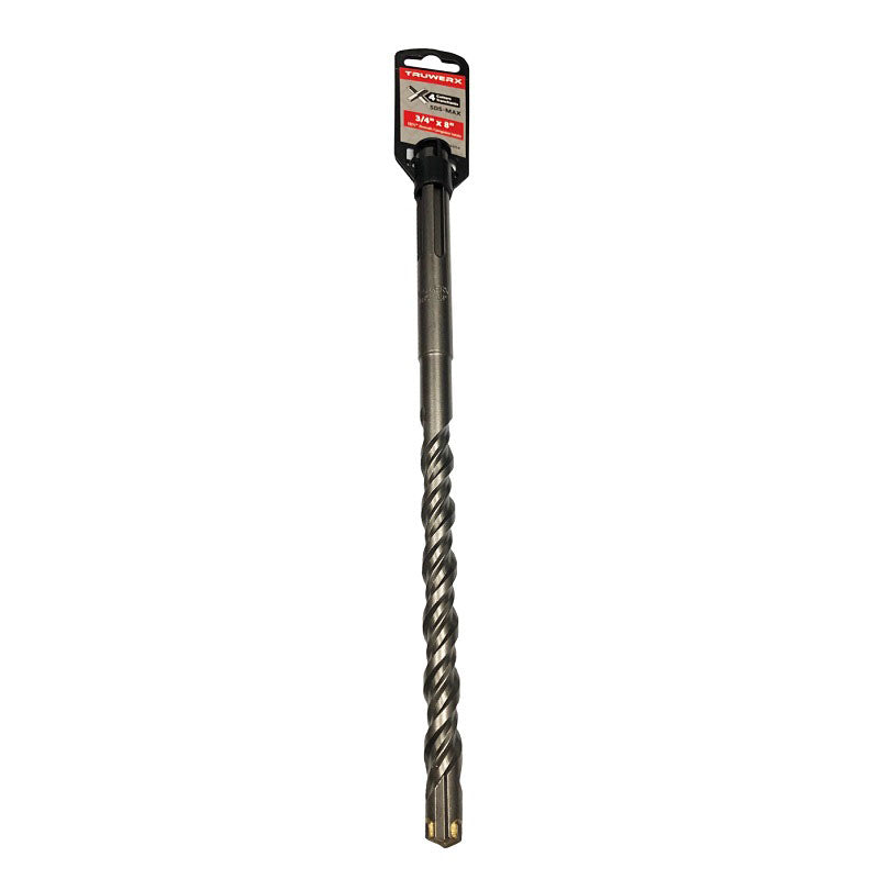 Truwerx 13-1/2-Inch SDS Max 4-Cutter Rotary Hammer Drill Bit