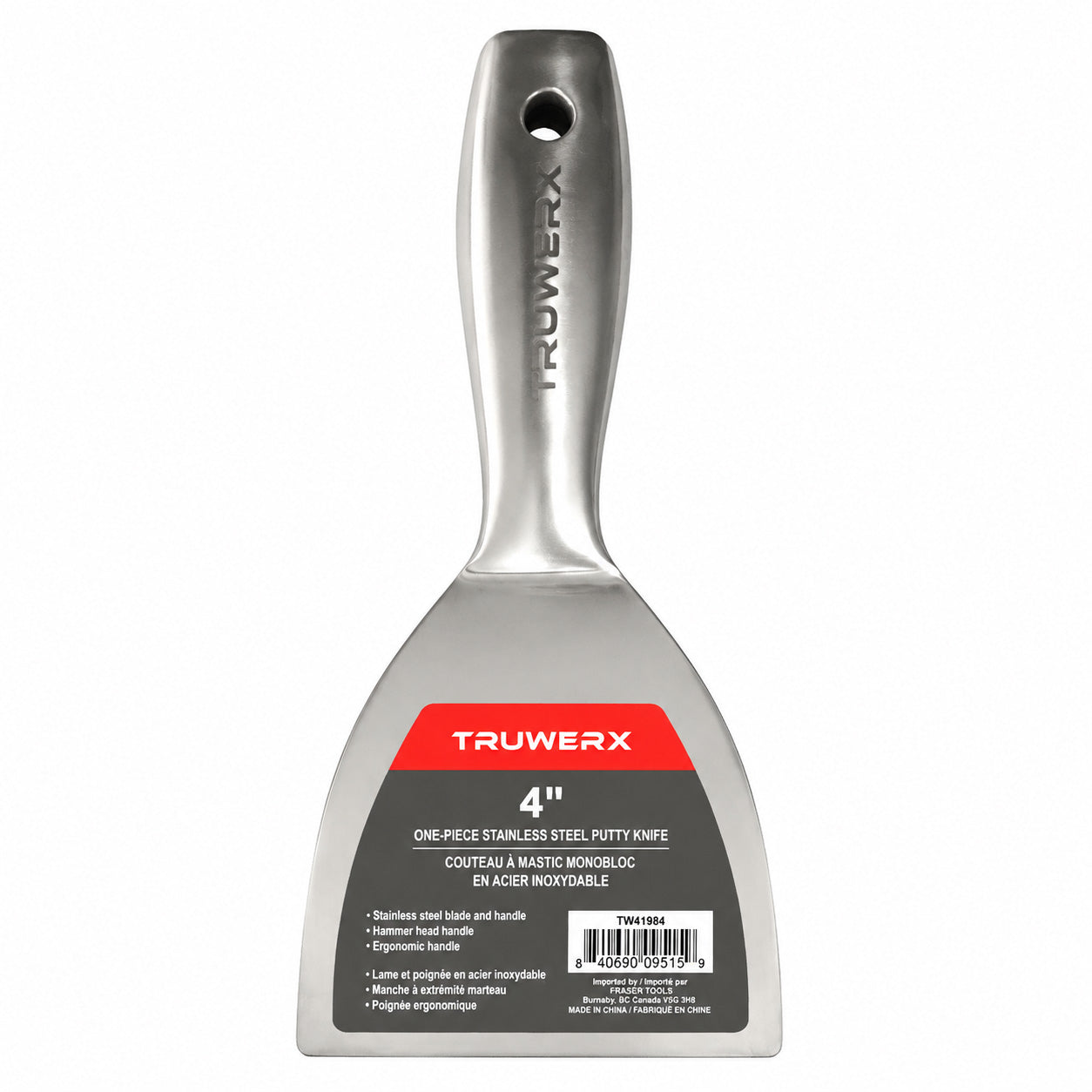 Truwerx Stainless Steel Flexible Putty Knife
