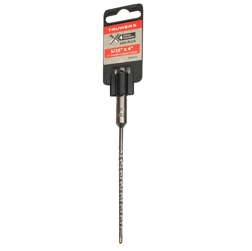 Truwerx SDS Plus 4-Cutter Rotary Hammer Drill Bit