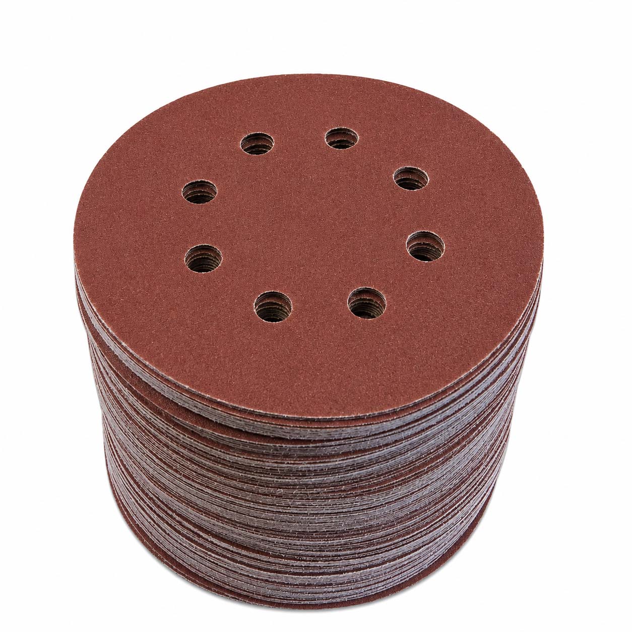 Truwerx 5" 8 Hole Hook & Loop Sanding Discs - 100pk