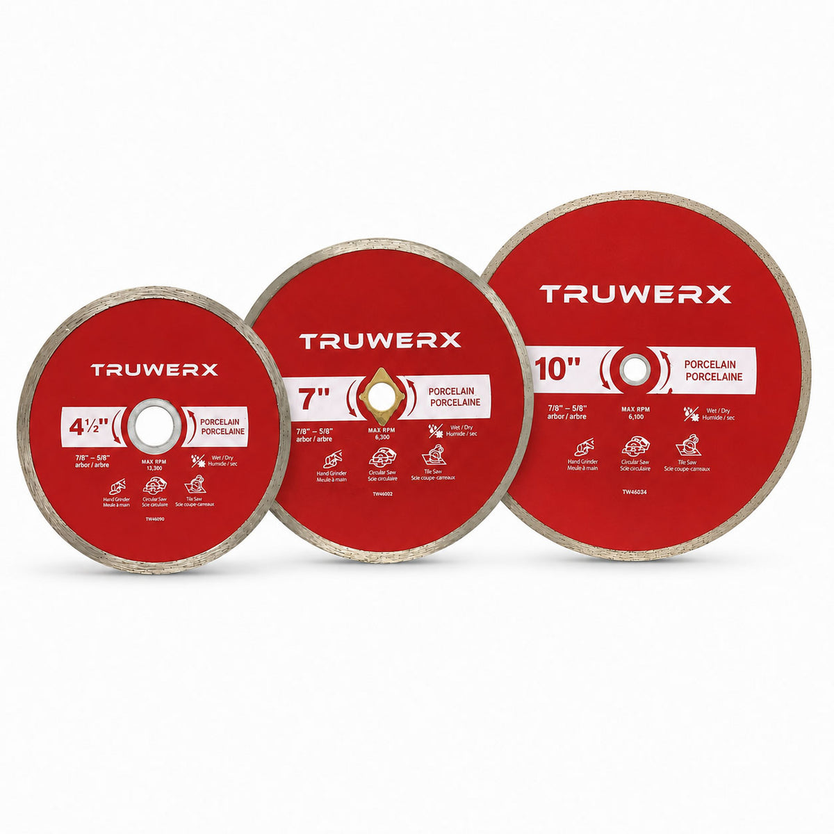 Truwerx Diamond Blade for Porcelain