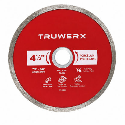 Truwerx Diamond Blade for Porcelain