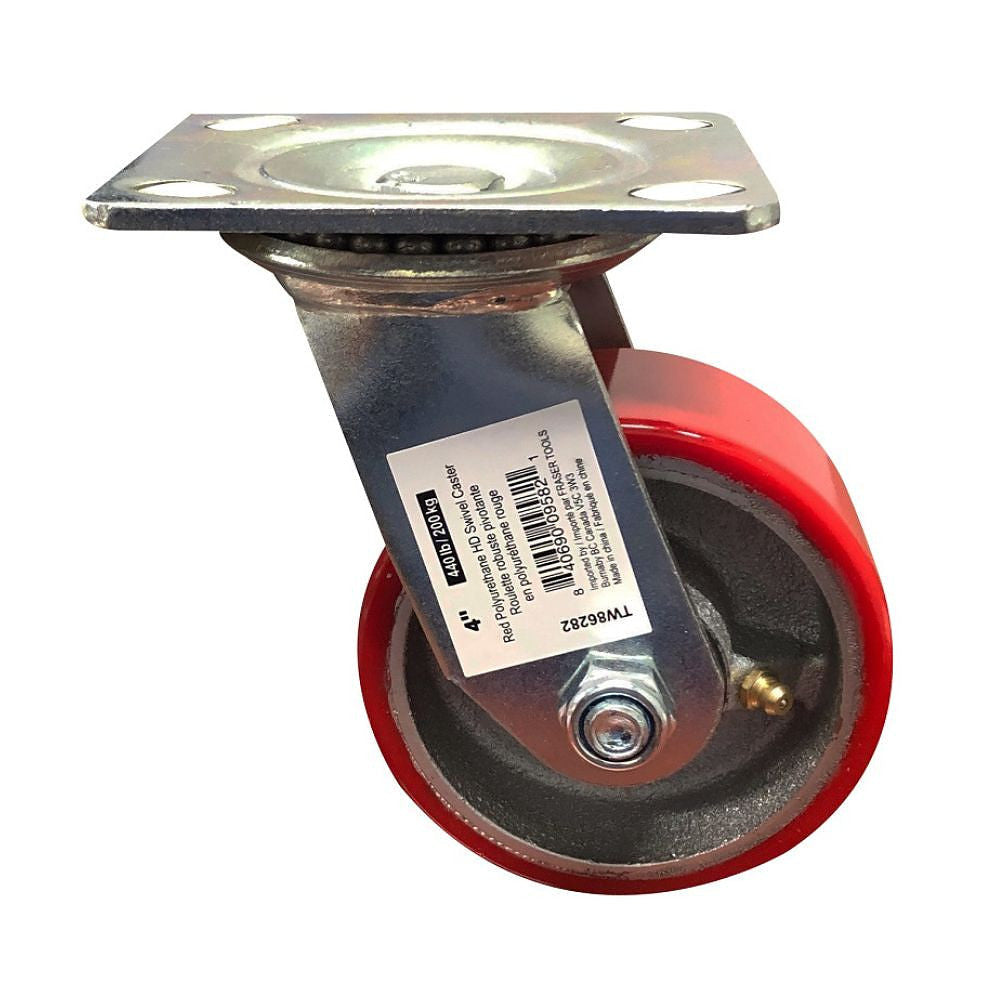 Truwerx Polyurethane Caster Wheel TW86282 4 Inch Swivel