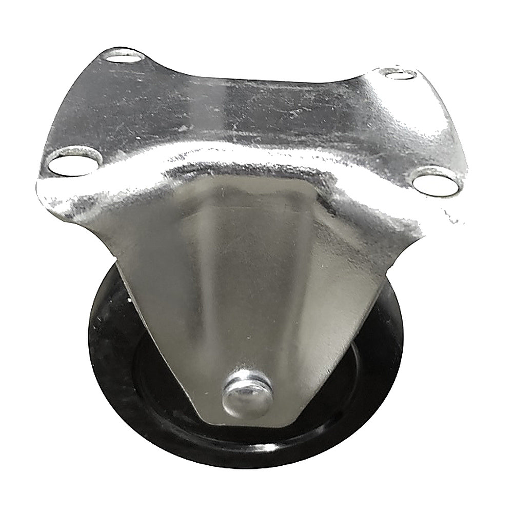 Truwerx TW86204 2-1/2 Inch Rubber Fixed Caster Wheel