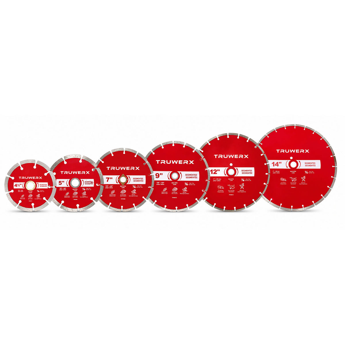 Truwerx Segmented Rim Diamond Blade