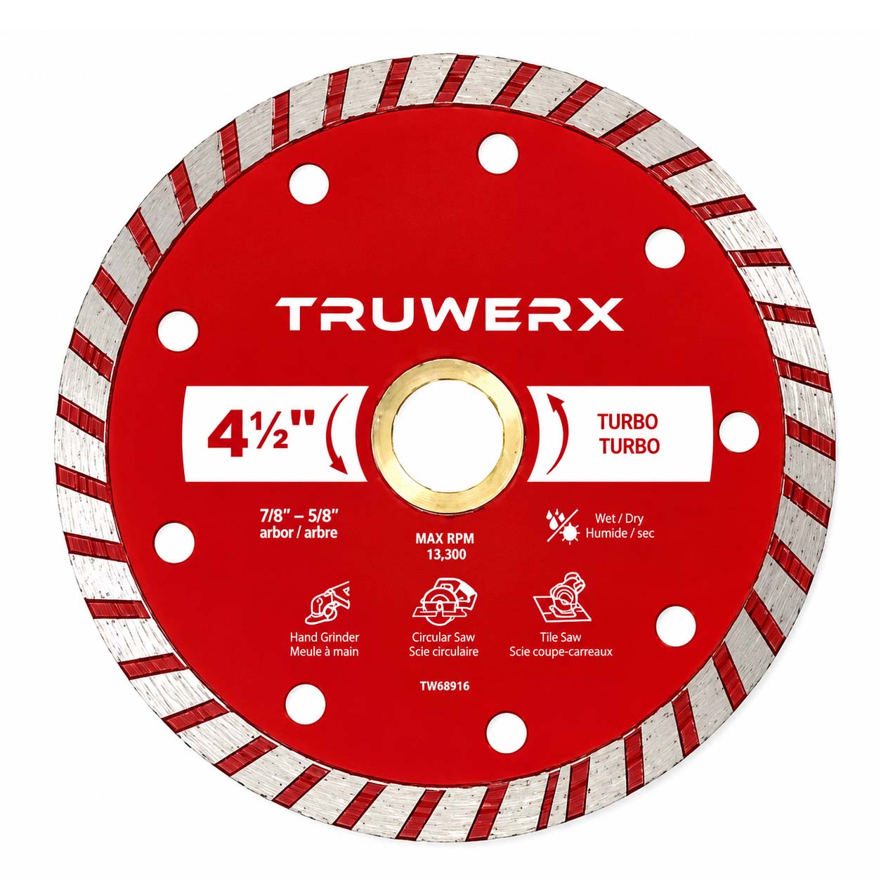 Truwerx Turbo Rim Diamond Blade