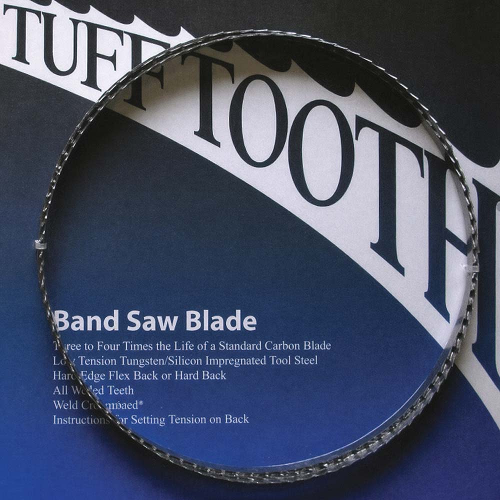 TUFF TOOTH 59-1/2in x 1/4in 6 TPI Silicon Bandsaw Blade