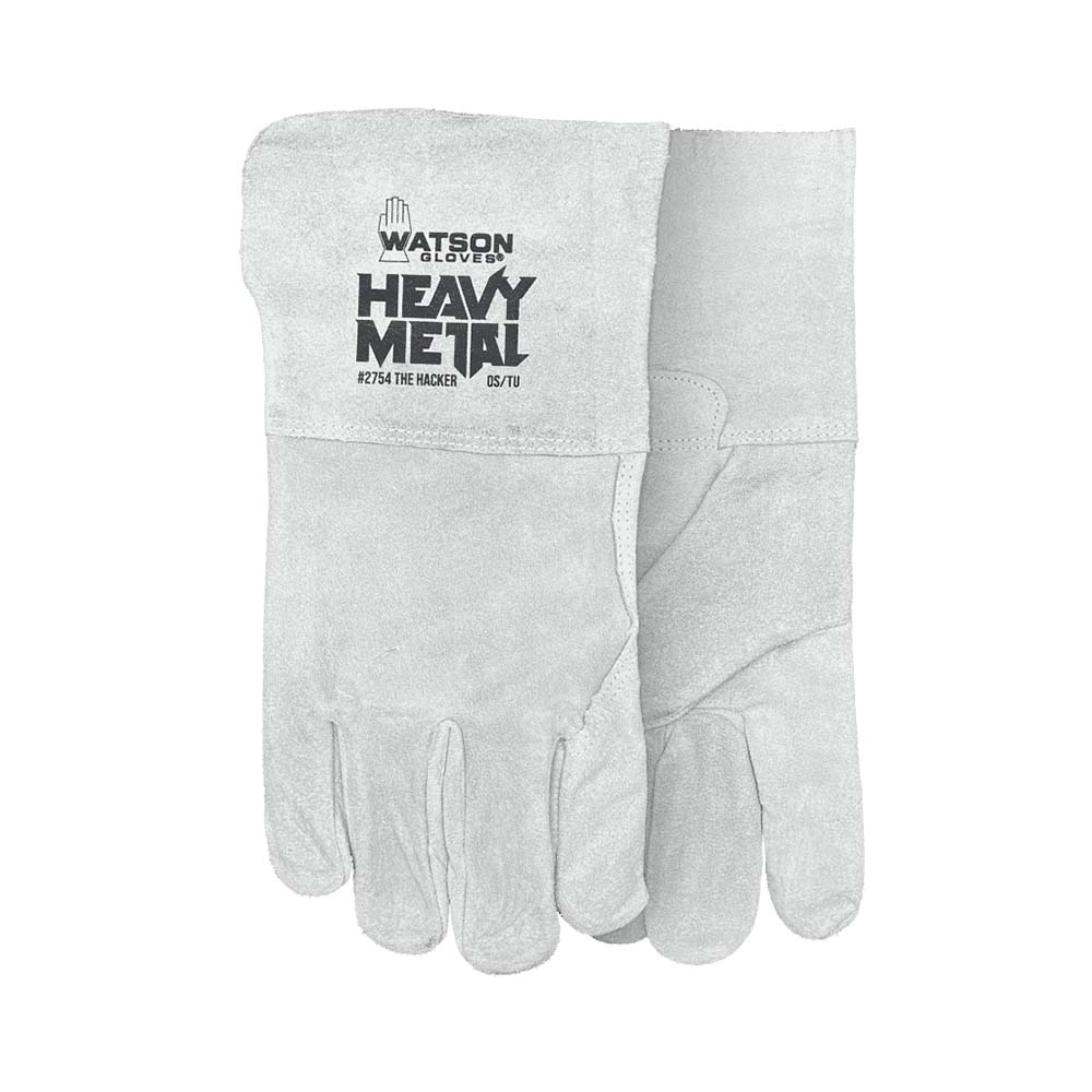 Watson Hacker Welding Gloves - White