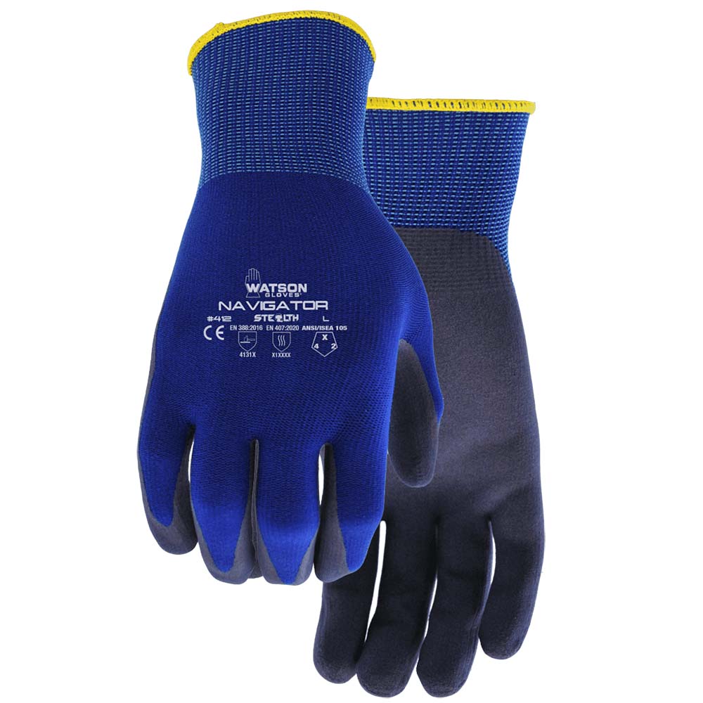 Watson 412 Stealth Navigator (Tap That Touch Screen) Work Gloves