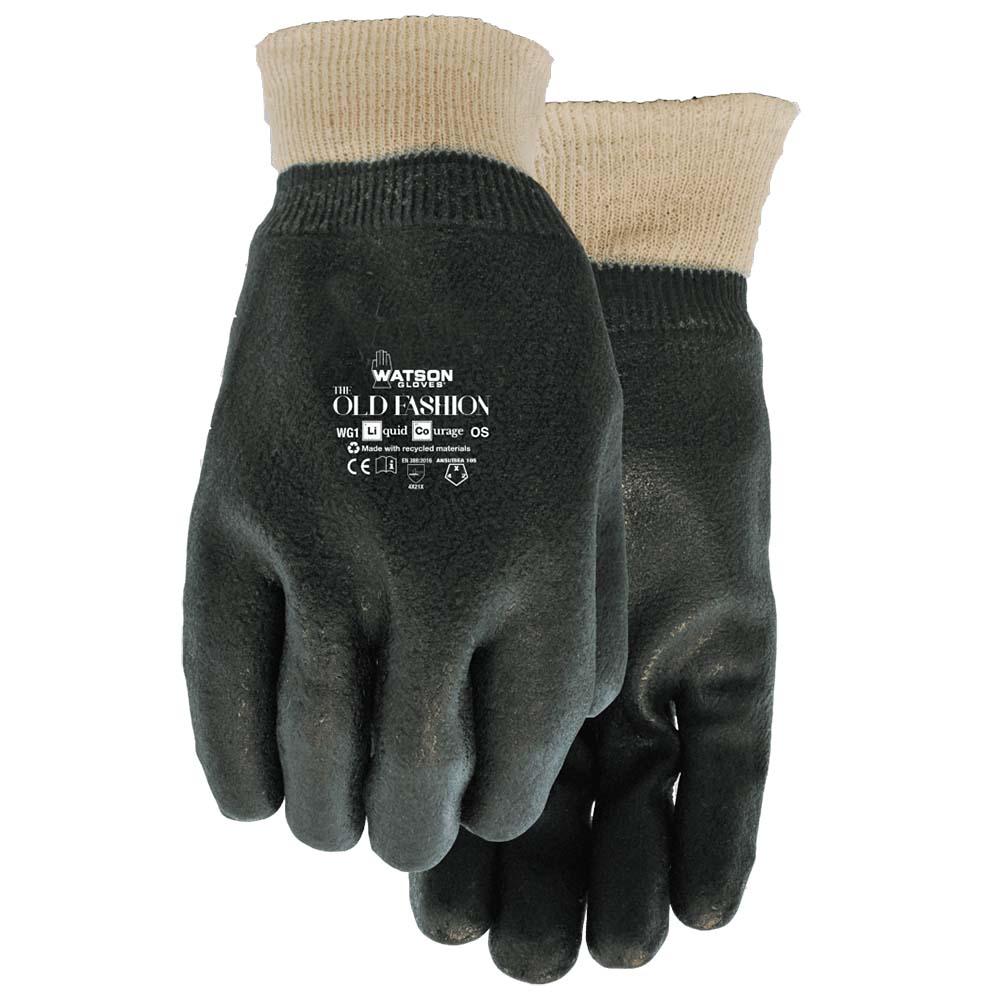 Watson Dura Dip PVC Coated Gloves with Knit Wrist