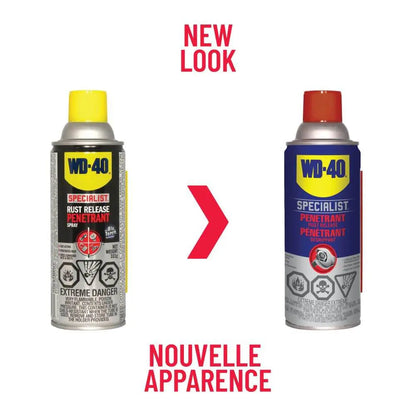 WD-40 311g Specialist Rust Release Penetrant Spray with Smart Straw