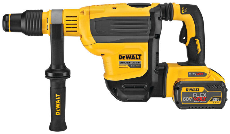 DeWalt DCH614X2 60V MAX Cordless Brushless SDS MAX 1-3/4 inch Combination Rotary Hammer Kit